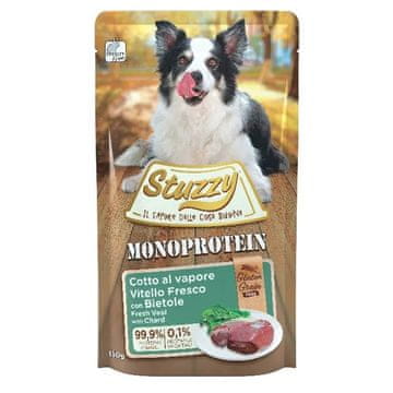 STUZZY STUZZY Monoprotein govedina z rdečo peso - mokra hrana za pse - 150g