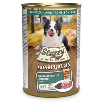 STUZZY STUZZY Monoprotein Lamb pasja hrana - mokra hrana, 400 g