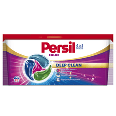 Persil Color 4in1 Discs Deep Clean kapsule za pranje barvnega perila, 28 pranj