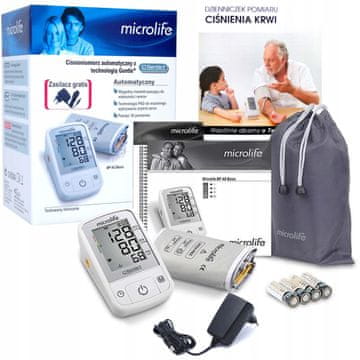 Microlife BP A2 Basic merilnik krvnega tlaka + napajalnik