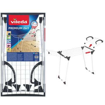 shumee 202276 Vileda Premium 2-v-1 notranji sušilni stroj