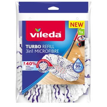 shumee 227439 Vileda Turbo 3v1 nadomestno polnilo za krpo