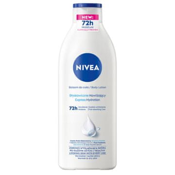 BEIERSDORF nivea losjon za telo z takojšnjo vlažilno formulo 400 ml