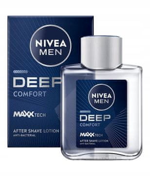 BEIERSDORF nivea Deep antibakterijski losjon po britju 100 ml
