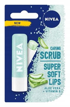 BEIERSDORF nivea hranilni piling za ustnice z alojo 4