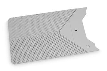 EKW EK Water Blocks backplate za vodno hlajenje, srebrna, aluminij