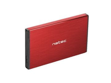 Natec NATEX RHINO GO (USB 3.0, 2.5", Rdeč)