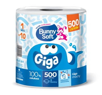 shumee 004500 Mehka brisača Bunny 500 GIGA