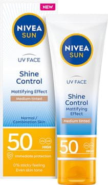 BEIERSDORF nivea SUN UV krema za sijaj obraza SPF50 50 ml
