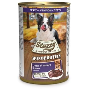 STUZZY STUZZY Monoproteinska pasja hrana s srnjadjo, 400 g