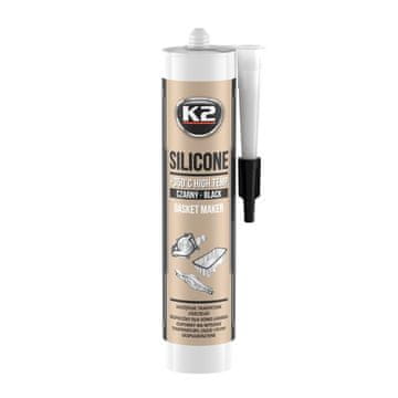 K2 B200N Vezni silikon črne barve 300 g