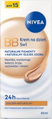 BEIERSDORF nivea BB 5v1 dnevna krema SPF 15 24h vlažilna