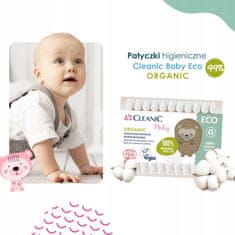 Harper HH Cleanic baby ECO palčke za dojenčke in otroke 60 kosov