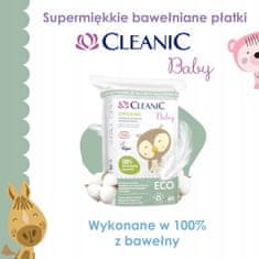 Harper HH Cleanic baby EKO kosmiči za dojenčke in otroke 60 kosov (ACM)(gots 199259)
