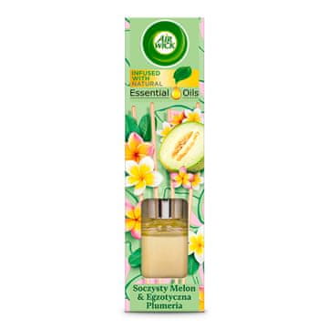 shumee 010646 Air Wick dišeče palčke Sočna melona in eksotična plumerija 40 ml.