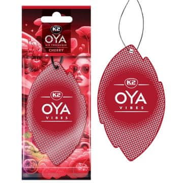 shumee 011787 K2 V910 OYA Vibes obesek z vonjem češnjeve rdeče barve