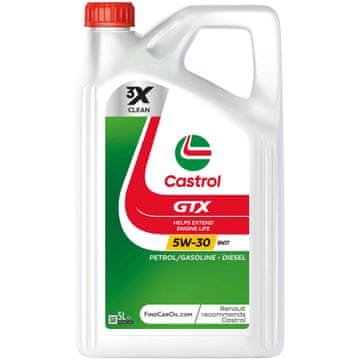 shumee Castrol GTX 5W-30 RN17 5L H 184253 15F6E5