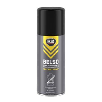 shumee 011770 K2 B433 BELSO MAZIVO Regeneracijski sprej za varnostne pasove 400 ml
