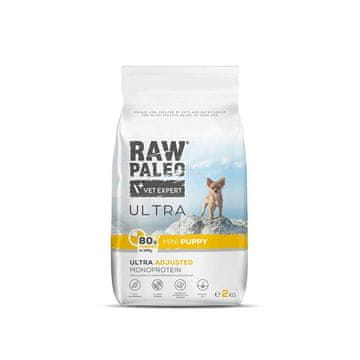 RAW PALEO RAW PALEO Ultra Mini Puppy Turkey briketi za mladiče, 2 kg
