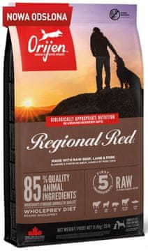 Orijen ORIJEN Regional Red suha pasja hrana 11,4 kg