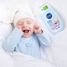 BEIERSDORF nivea baby 2-v-1 gel za umivanje telesa in las za lahko noč 200 ml