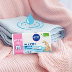 BEIERSDORF nivea otroški robčki 99 % čista voda 3 x 57 kosov