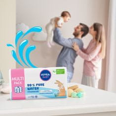 BEIERSDORF nivea otroški robčki 99 % čista voda 3 x 57 kosov