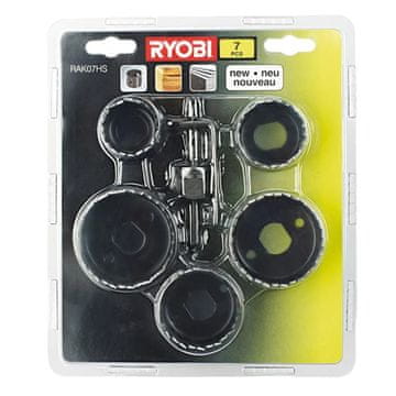 ryobi komplet luknjastih žag