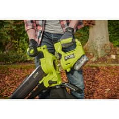 Ryobi brezkrtačni pihalnik/sesalnik 18V