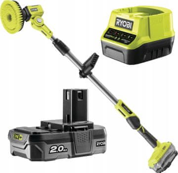 Ryobi 18V teleskopska rotacijska krtača