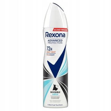 UNILEVER Rexona sprej Nevidna voda 150 ml
