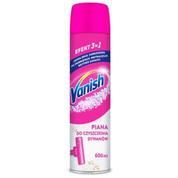 Vanish pena za čiščenje preprog in oblazinjenega pohištva 600 ml