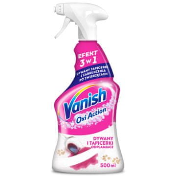 Vanish čistilo za preproge in oblazinjeno pohištvo v spreju 500 ml