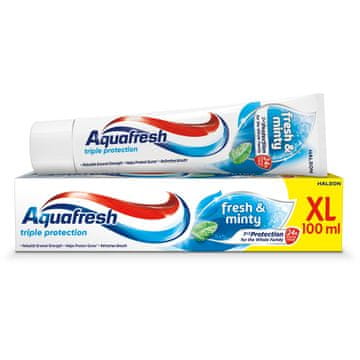 aquafresh sveža in metina 100 ml