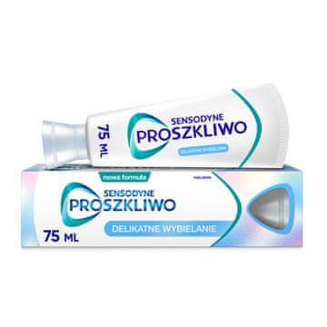 shumee 219053 SENSODYNE PRAŠEK V STEKLENIČKIH 75 ML NEŽNO BELJENJE ZOB