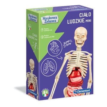 Clementoni Človeško telo Mini. Clementoni 50515