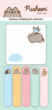 St.Majewski Kazalo zavihkov zvezka Pusheen.