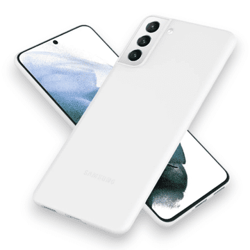 Infostyle Ovitek "Ultra Space Nalia" za Samsung Galaxy S21 Bela / PC + TPU silikon