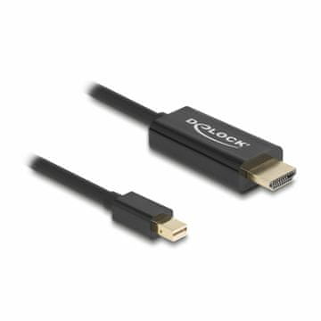 Delock kabel DisplayPort mini-HDMI 1m 83698