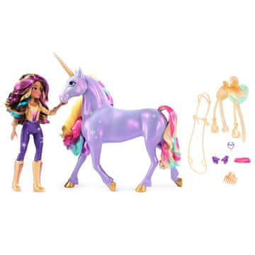 UNICORN ACADEMY Light Unicorn Wildstar z lutko Sophie 2