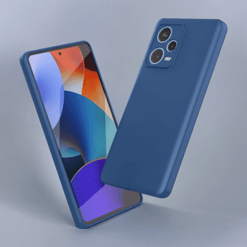 Infostyle Silikonski ovitek "Foluu Liquid" za Xiaomi Redmi Note 12 Pro Plus 5G 2023 Temno modra / TPU silikon