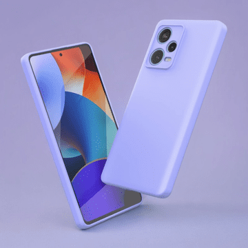 Infostyle Silikonski ovitek "Foluu Liquid" za Xiaomi Redmi Note 12 Pro Plus 5G 2023 Pastelno vijolična / TPU silikon