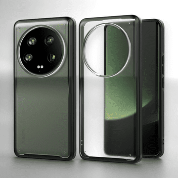 Infostyle Ovitek "Bumper" za Xiaomi 13 Ultra Črna / PC + TPU silikon