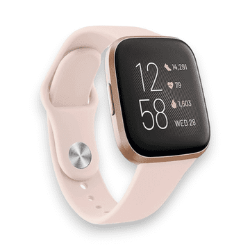 Infostyle Silikonski pašček "Vancle" za Fitbit Versa 2/Versa/Versa Lite Svetlo roza