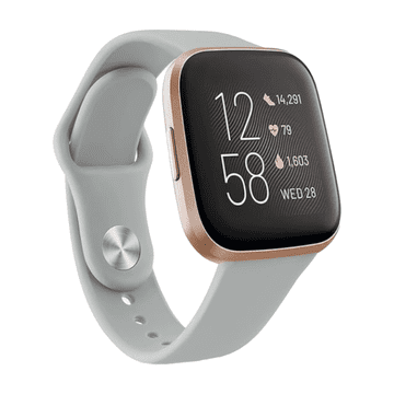 Infostyle Silikonski pašček "Vancle" za Fitbit Versa 2/Versa/Versa Lite Siva