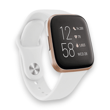 Infostyle Silikonski pašček "Vancle" za Fitbit Versa 2/Versa/Versa Lite Bela