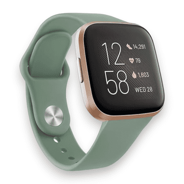 Infostyle Silikonski pašček "Vancle" za Fitbit Versa 2/Versa/Versa Lite Temno zelena