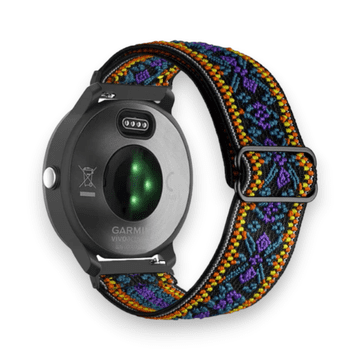 Infostyle Elastičen pašček "Vancle" za modele znamke Garmin Oranžna