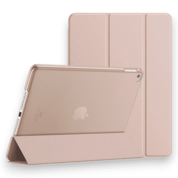 Infostyle Preklopna torbica "Translucent" za tablični računalnik Apple iPad Air 2 Svetlo roza / PC + mikrovlakna