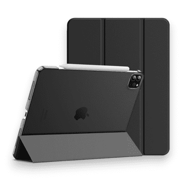 Infostyle Preklopna torbica "Translucent" za tablični računalnik Apple iPad Pro 11" (2022/2021/2020/2018) Črna / PC + mikrovlakna